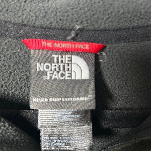 The North Face FlashDry Mens Large Black‎  1/4 Zip Pullover Hiking Activewear - Picture 5 of 5